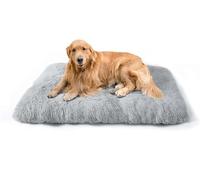 MQXDNFDC Cama de felpa para perros y mascotas, colchón suave para jaula de perro, cojín cálido para perros, cachorros, gatos, jaulas, colchoneta antideslizante para mascotas, para sofá cama interior y