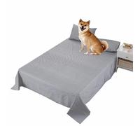 MQXDNFDC Manta para sofá cama, impermeable, protector de muebles, a prueba de orina, a prueba de polvo, para asiento de coche (230 x 300 cm, rejilla negra) (rejilla negra, 230 x 250 cm)