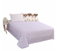 MQXDNFDC Manta suave para cama de perro y gato, lavable, funda impermeable para cama de perro, protector de muebles, manta transpirable para perros y gatos medianos y grandes (160 x 230 cm, A) (A,160