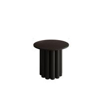 MQXDNFDC Mesa auxiliar móvil silenciosa de madera maciza, mesa de té redonda con personalidad creativa, luz de lujo, moderna, simple, para sala de estar, mesa de té, mesa auxiliar de sofá (color: