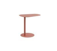 MQXDNFDC Mesa auxiliar rectangular pequeña para decoración de sala de estar, mesa de centro pequeña de metal, sofá de hierro forjado, mesa de café para dormitorio, mesita de noche, mesa central para