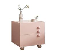MQXDNFDC Mesas auxiliares de madera maciza estilo crema para dormitorio, estilo italiano, minimalista, armario de almacenamiento, mesita de noche simple, mesita de noche pequeña (color: C, tamaño: