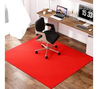 MQXDNFDC Tapetes resistentes para sillas de oficina para suelos de madera dura y moqueta, protector de silla de oficina para piso de madera dura, tapete antideslizante para suelo, podredumbre, 120 x