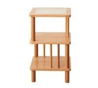 MQXDNFDC The of a Bed - Sofá de madera con marco de madera para sala de estar, mesa de té