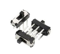 MQXFCZUX 100PCS MSS22D18 Miniature Dip Slide Switch 2P2T 6Pin Handle High 2MM For DVD Switch