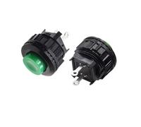 MQXFCZUX 10PCS Green DS-500 Normally Open and Press On The Unlocked Self-Reset Button Switch 14mm