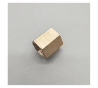 MQXFCZUX 1pc Brass Copper Hose Pipe Fitting Hex Coupling Coupler Fast Connetor Female Thread Male Thread 1/8" 1/4" 3/8" 1/2" 3/4"(F,3/4