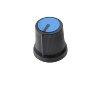 MQXFCZUX 25PCS Blue WH148 AG3 Potentiometer knob Cap AG3 knob for Diameter 6mm Plum Handle