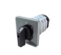 MQXFCZUX 3 Positions CAM Switch YMZ12-32/4 Changeover Switches with Screws 690V 32A 4 Stages 4 Levels Silver 16 terminals