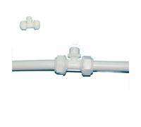 MQXFCZUX 5PCS Aluminum-Plastic Pipe Fittings Three-Way Optional Specifications ID12mm~16mm OD16~20mm (Color : S10)