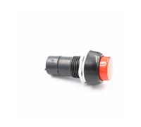 MQXFCZUX 6pcs Red PBS-11B Momentary 12mm Round Small Button Switch Without Lock 3A 250V