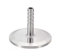 MQXFCZUX Abrazadera Triple de 1,5' a Manguera de 8 mm de diámetro Exterior, Cola de Manguera de Acero Inoxidable 304