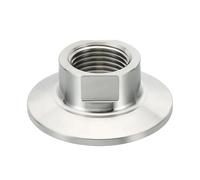 MQXFCZUX Abrazadera Triple de 1,5" x Rosca Hembra NPT de 3/8" de Acero Inoxidable 304