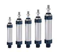 MQXFCZUX Air Pneumatic Cylinders Double Compressed MAL Cylinder Cylind Bore 16/20/25/32/40mm Stroke 25/50/75/100/200/300/400/500 Single Lever(175mm Stroke,Bore 20mm) MQXFCZUX