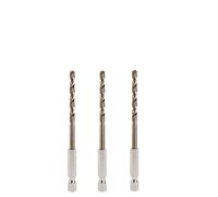 MQXFCZUX Cobalt Hex Drill Bits HSSCO M35 Twist Quick Change Impact Driver Tools for Stainless Steel Cast Iron Sheet Metal(3.8mm 3PCS) MQXFCZUX