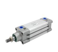 MQXFCZUX DNC Series Aluminum Air Cylinder Bore 50mm DNC-50-50/100/200/300/400/500/600/700/800-PPV-A Double Acting Pneumatic Cylinder(DNC-50-25-PPV-A) MQXFCZUX