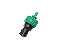 MQXFCZUX Garden Plumbing Garden Straight Connector Kit with 4mm Or 8mm Barbed Connector 10 Sets of Greenhouse Irrigation Hose Quick Connector (Color : Green)