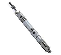 MQXFCZUX Miniature Magnetic Adjustable Stainless Steel Pneumatic Cylinder CDJ2B10-10/15/20/25/30/40/50/75/100-B Double Acting(CDJ2B10x100x50) MQXFCZUX