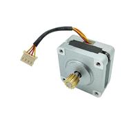 MQXFCZUX NEMA 16 39MM 1.8 Degree 2-Phase 4-Wire Hybrid Thin Stepper Electronic Starter 5mm Shaft Pulley for 3D Printer CNC Robot Engraving Machine