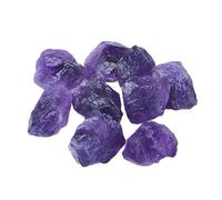 MQXFCZUX Rough Stones Assorted Crystals Amethyst Lepidolite for Candle Making Succulent for Plants Indoor Vase Filler Craft Projects,1000g