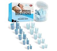MQXUNMI Dispositivos antirronquidos, paquete de 10 rejillas de ventilación de silicona suave con diferentes tamaños para detener los ronquidos, eficaz dilatador de nariz para disfrutar de una noche de