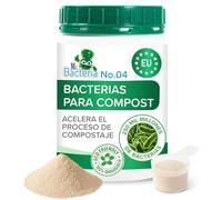 Mr. Bacteria No. 4. Limpiador Bio-enzimático para su Compost, Acelerador Orgánico de compostaje con microorganismos, Acelera y Mejora el compostaje 500 g - 1 Unidad