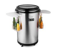 Mr Barbot 83cm 50L Nevera Comercial de Bebidas Plata