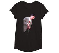 Mr Bean Blackadder Actor & Comediante Rowan Atkinson Camiseta, Niñas, Negro, S
