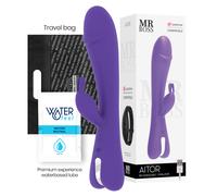 MR BOSS Aitor Rabbit - Estimulador Dual Con 10 Patrones De Vibración Para Placer Personalizado