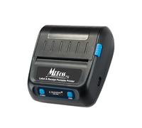 MR.BOSS Impresora térmica portátil de recibos, Bluetooth móvil, funciona con pilas, color negro