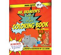 Mr. Brandon's Learn & Play Coloring Book (Animal Edition)