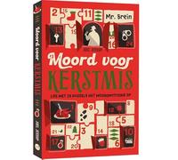 Mr. Brein Moord voor Kerstmis: los met 25 puzzels het moordmysterie op
