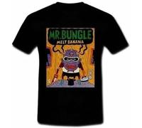 Mr. Bungle T-Shirt Men's T Shirt Fashion Retro Clothing Round Neck Short Sleeves Black S