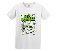 Mr Bungle Tractor In My Balls Retro TV Film Movie Series 80S 90S T-Shirt Mens Unisex White Tees M