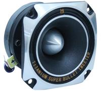 Mr. Dj HDT700S Tweeter de Titanio de Alta compresión de 3.5 Pulgadas con imán de ferrita de 10 onzas (Cromo)