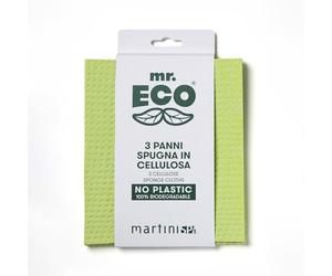 Mr.Eco Martinispa Paños esponja de celulosa - 90 g