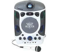 Mr Entertainer CDG reproductor de karaoke Bluetooth con proyector LED y discos de 40 pistas 2017