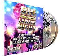 Mr Entertainer Karaoke - Mr Entertainer Big Karaoke Hits of Ladies Night - Double CD+G (CDG) Pack. 40 Top Female Girls Songs. 40 mejores canciones femeninas