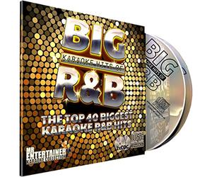 Mr Entertainer Karaoke - Mr Entertainer Big Karaoke Hits of R&B - Double CD+G (CDG) Pack. 40 Top Songs
