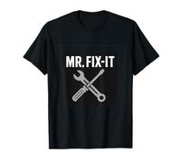 MR. FIX-IT LLAVE Y DESTORNILLADOR ILUSTRACIÓN Camiseta