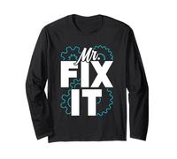 Mr Fix It Manitas Repare Fijar Tinkerer Sr. Fix It Manga Larga