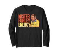 Mr Furley Energy Three's Company Vintage TV Retro 80s Manga Larga