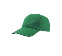 Mr. Gadgets Gorra para niños con visera - Ajustable 100% algodón - Padel Béisbol Tenis deporte y tiempo libre, Verde, talla unica