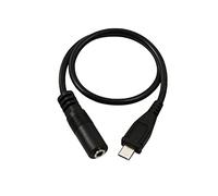 Mr. Gadget's Solutions Cable adaptador de audio de 5 pines macho a 3,5 mm micro USB hembra para auriculares AUX Jack