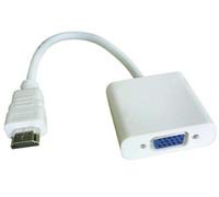 Mr. Gadget's Solutions Cable convertidor HDMI a VGA 1080 P adaptador HDMI macho a VGA hembra convertidor de vídeo cable adaptador para PC DVD HDTV TV