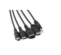 Mr. Gadget's Solutions Cable de carga USB 5 en 1 compatible con Nintendo GBASP DSL DSi 2DS 3DS