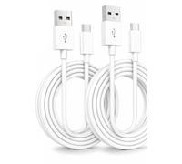 Mr.Gadget's Solutions Cable USB C de 1 m, 2 unidades, 5 A, carga rápida (hasta 100 W), cargador USB A a USB C para iPhone 15, 16, 17, Samsung Galaxy S24, S23, S22, Pixel PS5 Switch