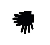 Mr. Gadget's Solutions Guantes de invierno para hombre y mujer, cálidos, térmicos, elásticos, de punto, Negro, Talla única