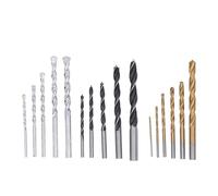 Mr. Gadget's Solutions - Juego de brocas mixtas de 9 piezas - Brocas HSS, mampostería y madera - 5 mm a 8 mm - Uso universal