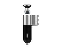 Mr. Gadget's Solutions Q10 auriculares inalámbricos Bluetooth 2 en 1 cargador de coche dual micro USB.